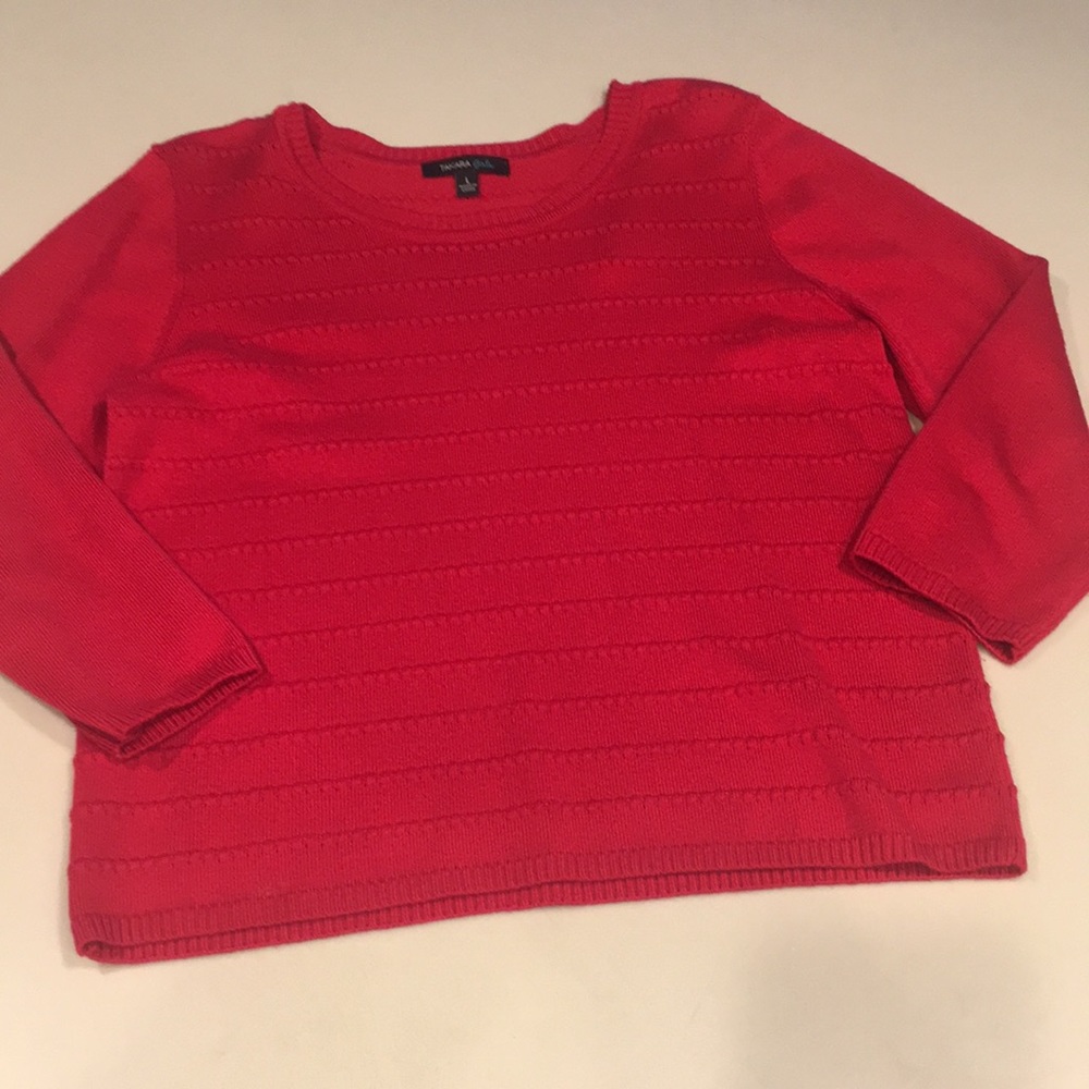 Takara Sweater Red Girls Large